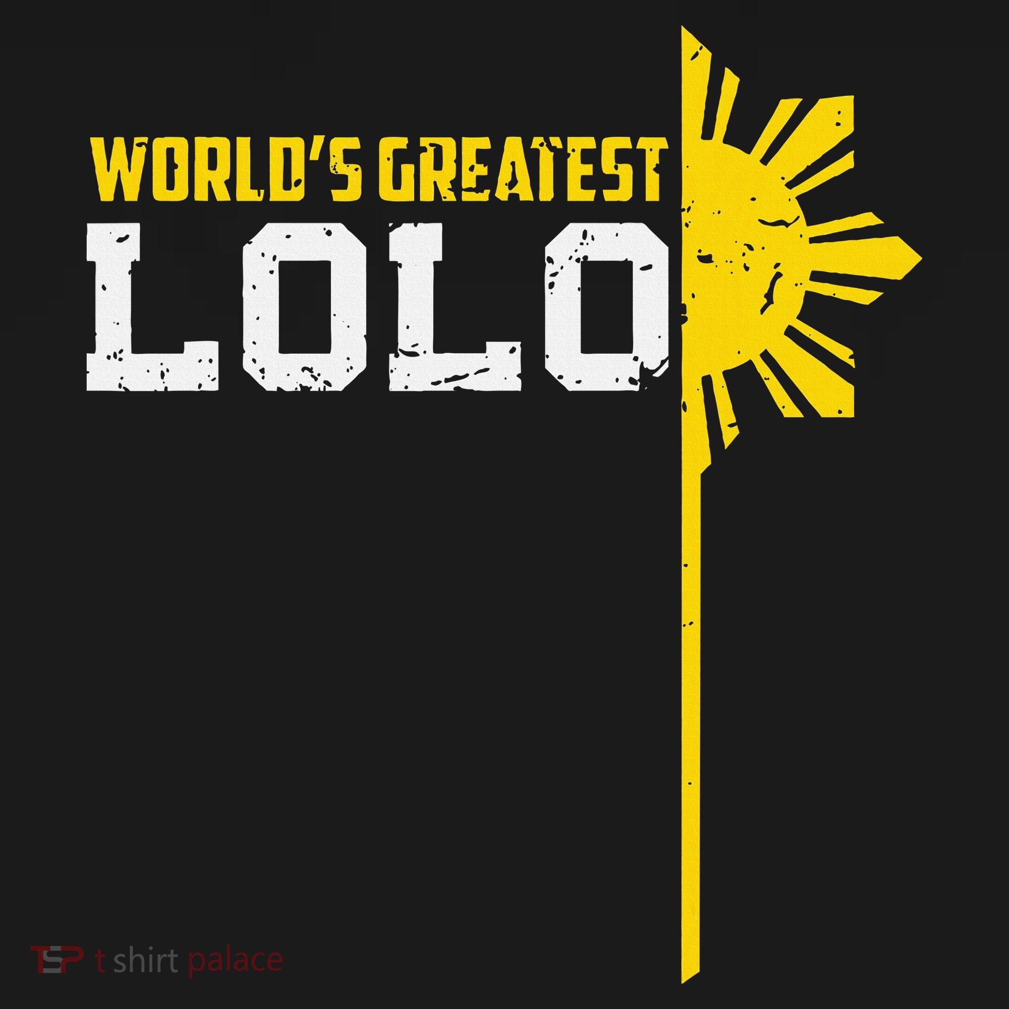 World S Greatest Lolo Filipino Grandpa T-Shirt