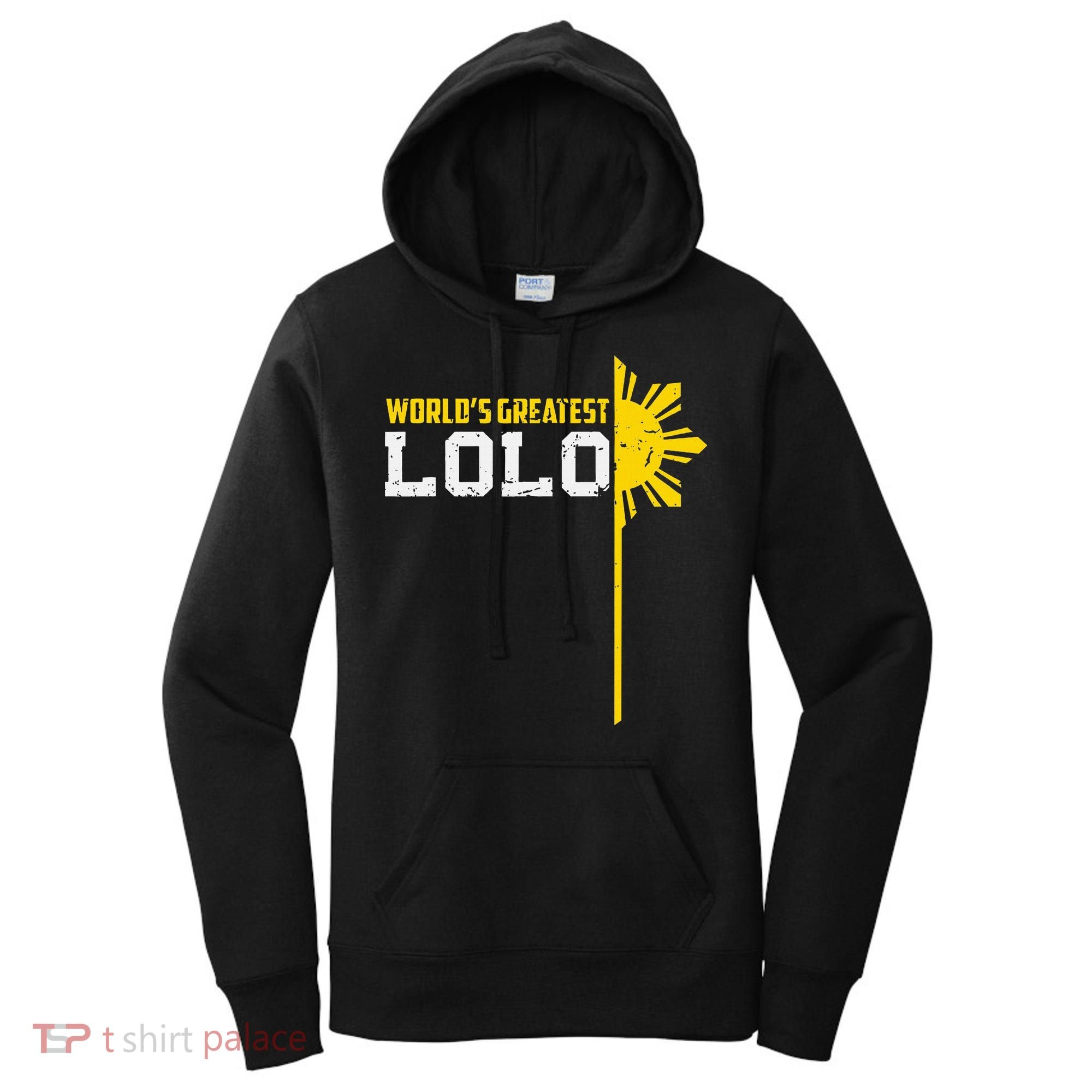 World S Greatest Lolo Filipino Grandpa Women's Hoodie