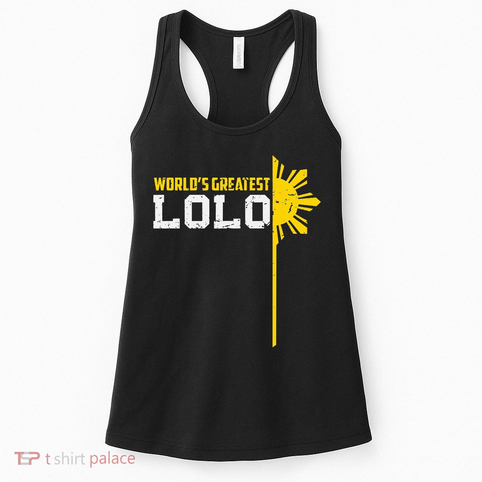 World S Greatest Lolo Filipino Grandpa Women's Tank Top