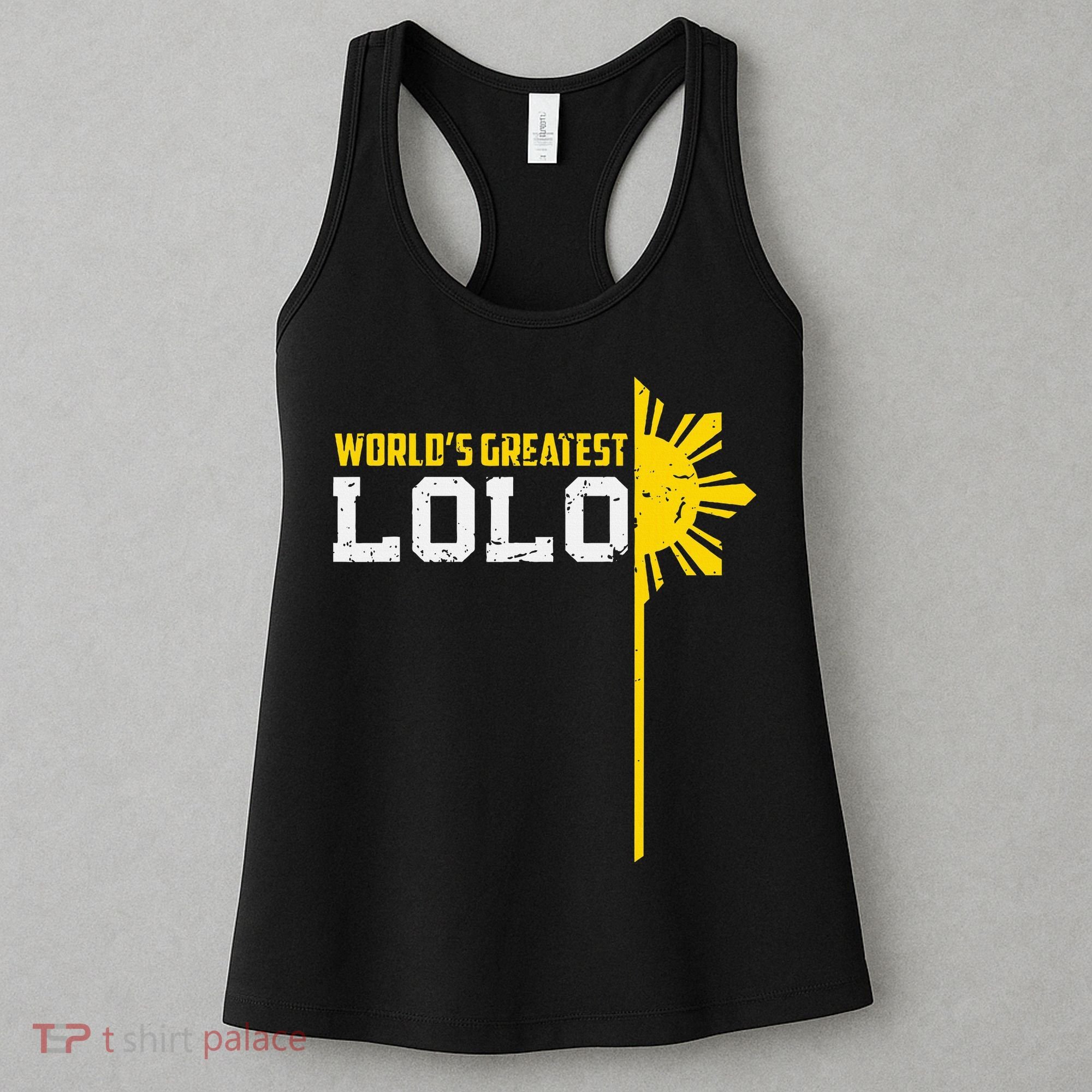 World S Greatest Lolo Filipino Grandpa Women's Tank Top