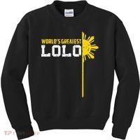 World S Greatest Lolo Filipino Grandpa Kids Sweatshirt thumb 0