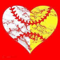 Womens Softball Heart Mom Women Baseball Ideas Santa Hat thumb 1