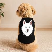 White Siberian Husky Canine White Snow Dog Doggie Tank thumb 2