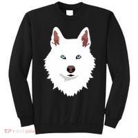 White Siberian Husky Canine White Snow Dog Sweatshirt thumb 0