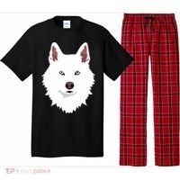 White Siberian Husky Canine White Snow Dog Pajama Set thumb 0