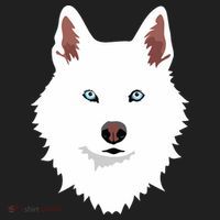 White Siberian Husky Canine White Snow Dog Golf Towel thumb 3