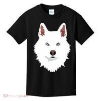 White Siberian Husky Canine White Snow Dog Kids T-Shirt thumb 0