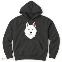 White Siberian Husky Canine White Snow Dog Hoodie thumb 0
