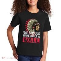 We Should Have Build A Wall Native American Kids T-Shirt thumb 2