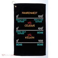 Womens Science Humor Chemistry Thermodynamics Joke Golf Towel thumb 0