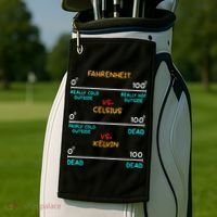 Womens Science Humor Chemistry Thermodynamics Joke Golf Towel thumb 2