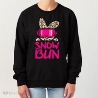 Winter Slope Hopper Ski Adventure Leopard Women's Sweatshirt thumb 0