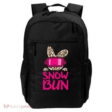 Winter Slope Hopper Ski Adventure Leopard Backpack