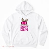 Winter Slope Hopper Ski Adventure Leopard Hoodie thumb 0