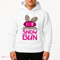Winter Slope Hopper Ski Adventure Leopard Hoodie thumb 2
