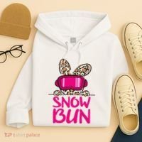 Winter Slope Hopper Ski Adventure Leopard Hoodie thumb 4