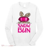 Winter Slope Hopper Ski Adventure Leopard Long Sleeve Shirt thumb 0