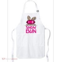 Winter Slope Hopper Ski Adventure Leopard Apron thumb 0