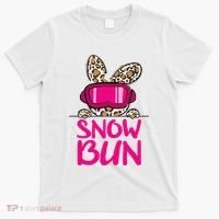 Winter Slope Hopper Ski Adventure Leopard T-Shirt thumb 0