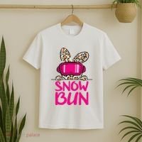 Winter Slope Hopper Ski Adventure Leopard T-Shirt thumb 2