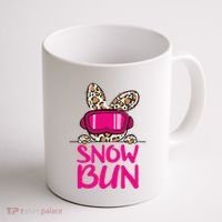 Winter Slope Hopper Ski Adventure Leopard Coffee Mug thumb 1