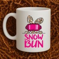 Winter Slope Hopper Ski Adventure Leopard Coffee Mug thumb 2