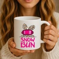 Winter Slope Hopper Ski Adventure Leopard Coffee Mug thumb 3