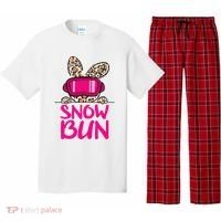 Winter Slope Hopper Ski Adventure Leopard Pajama Set thumb 0
