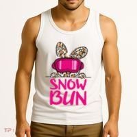 Winter Slope Hopper Ski Adventure Leopard Tank Top thumb 3