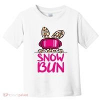 Winter Slope Hopper Ski Adventure Leopard Toddler T-Shirt thumb 0