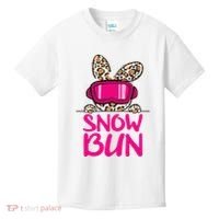 Winter Slope Hopper Ski Adventure Leopard Kids T-Shirt thumb 0