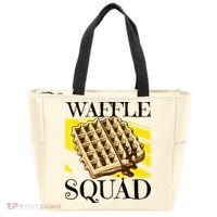Waffle Squad Ironic Waffle Gourmet Hobby Chef Tote Bag thumb 0