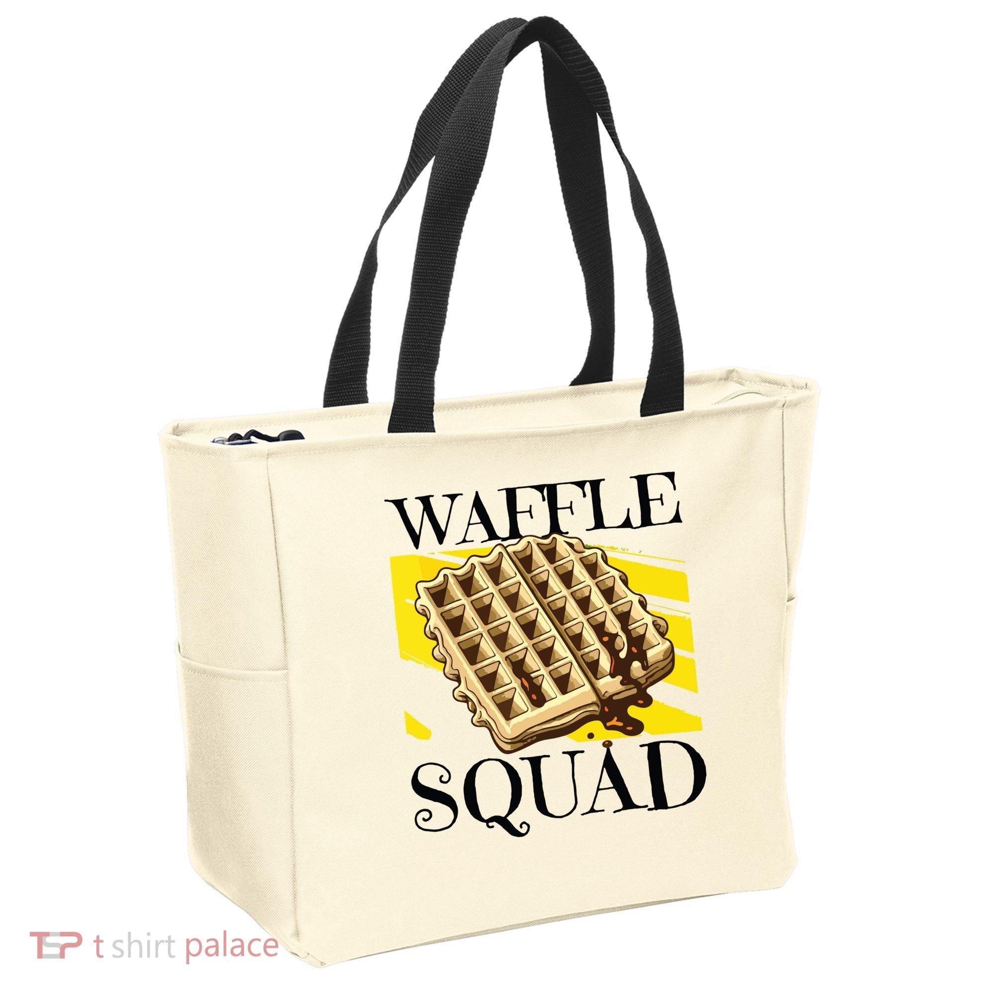Waffle Squad Ironic Waffle Gourmet Hobby Chef Tote Bag