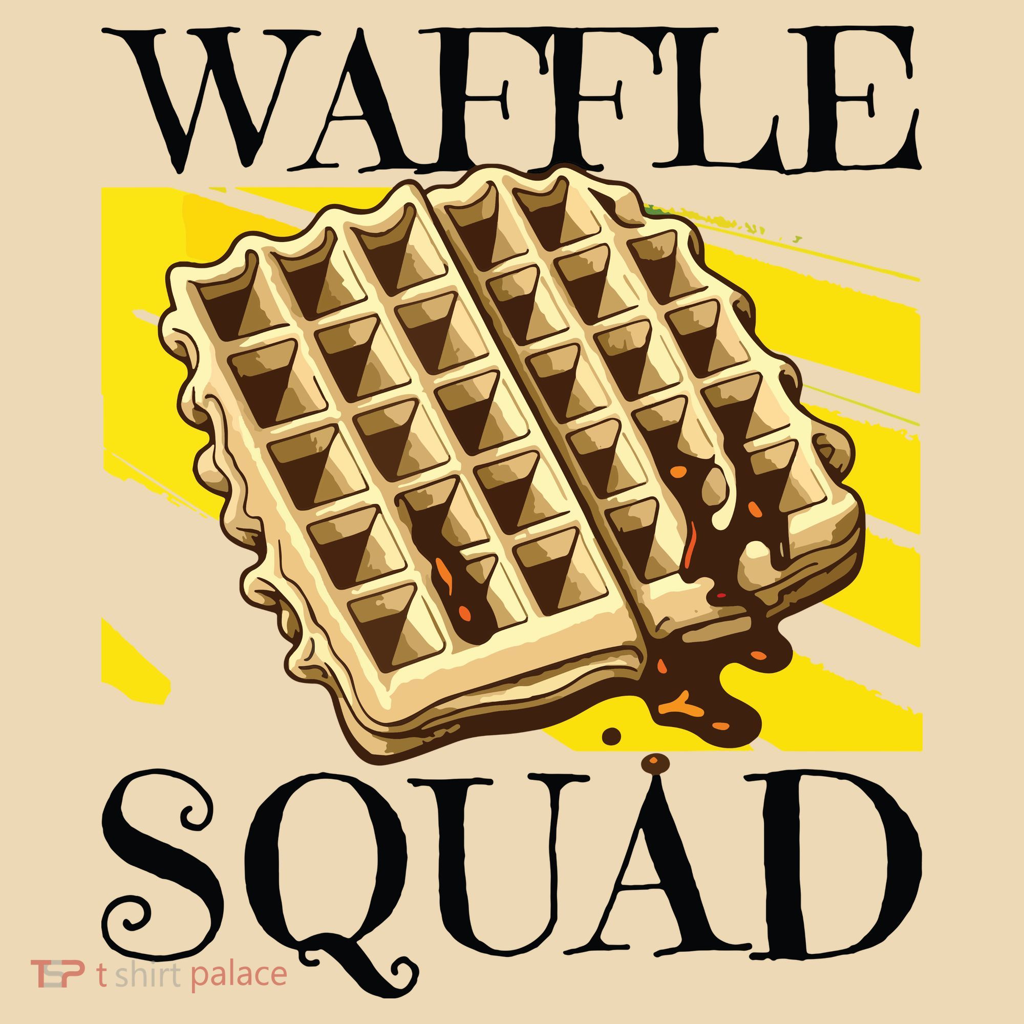 Waffle Squad Ironic Waffle Gourmet Hobby Chef Tote Bag