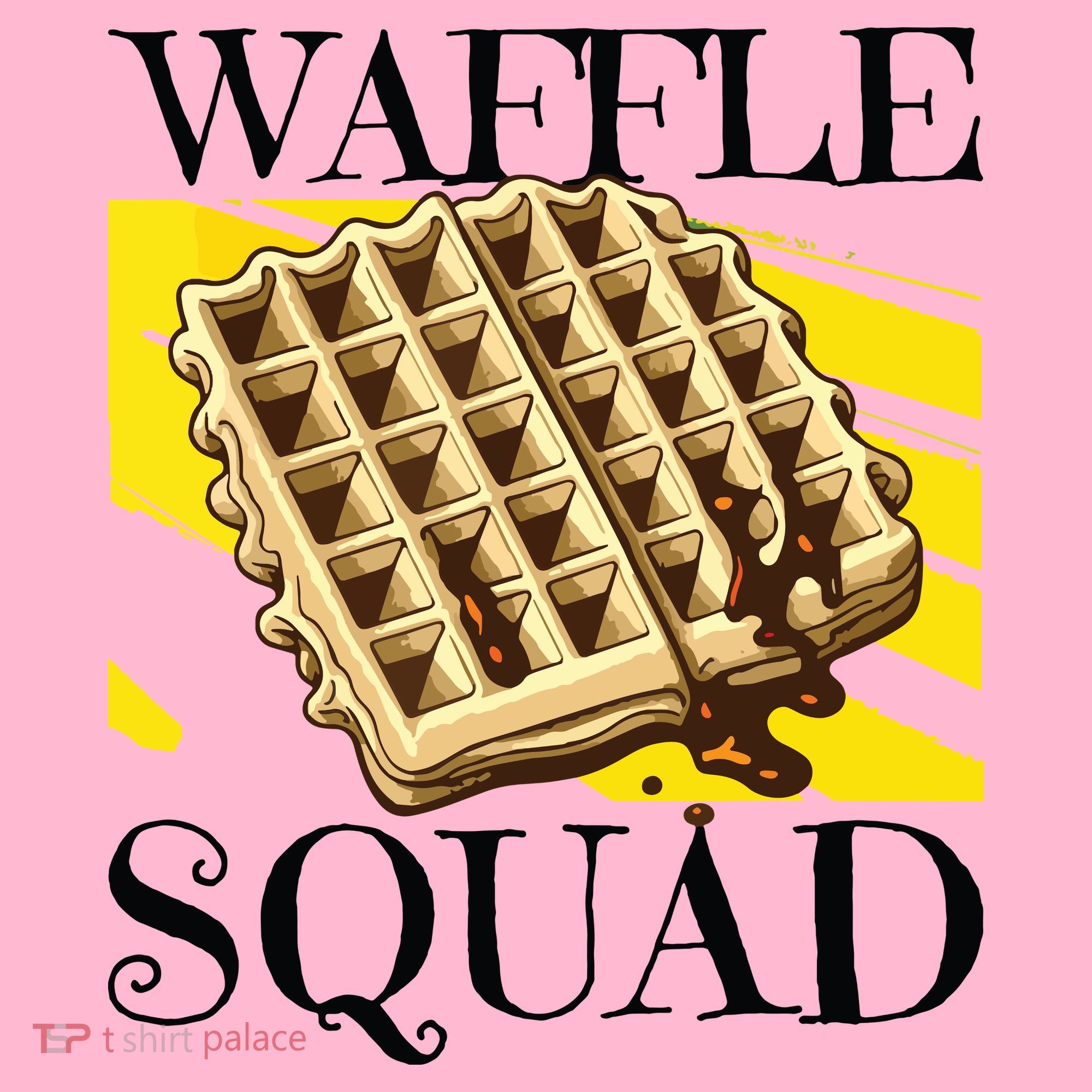 Waffle Squad Ironic Waffle Gourmet Hobby Chef Coaster