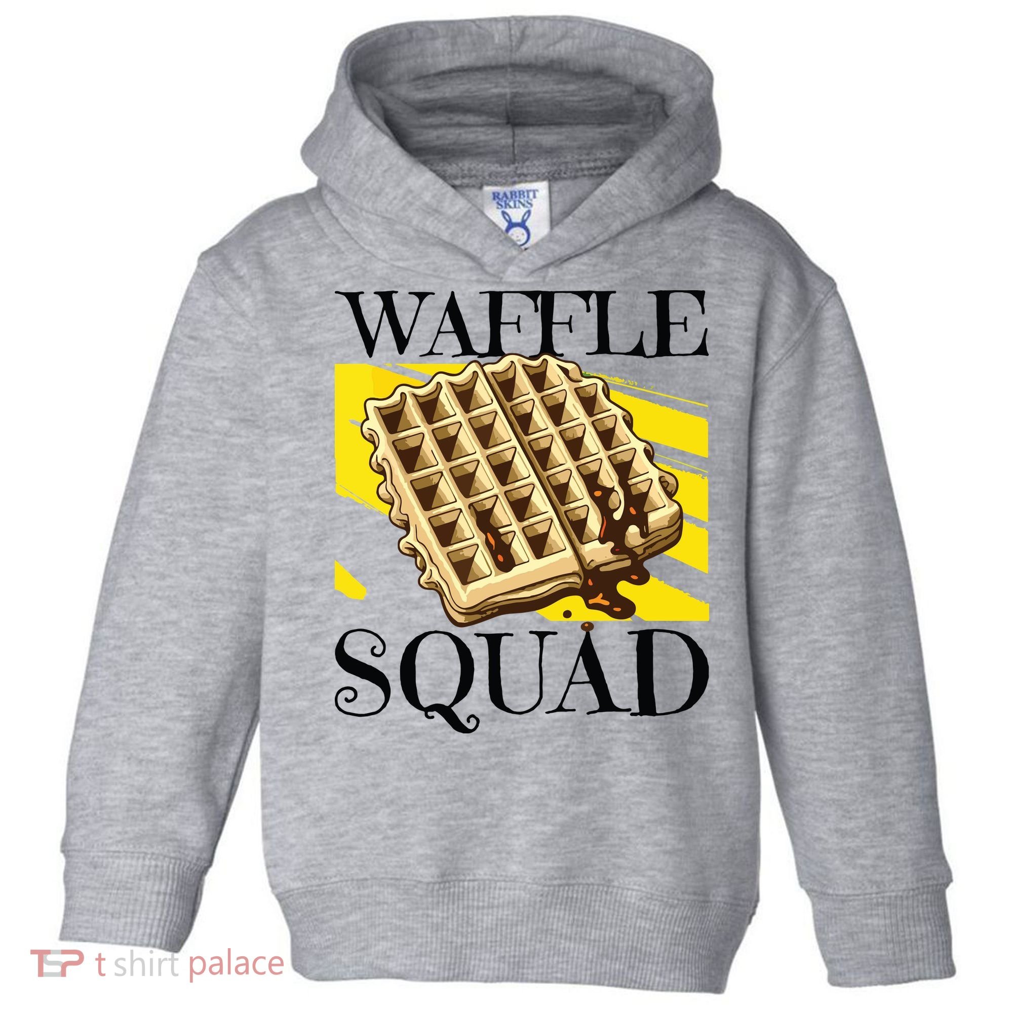 Waffle Squad Ironic Waffle Gourmet Hobby Chef Toddler Hoodie