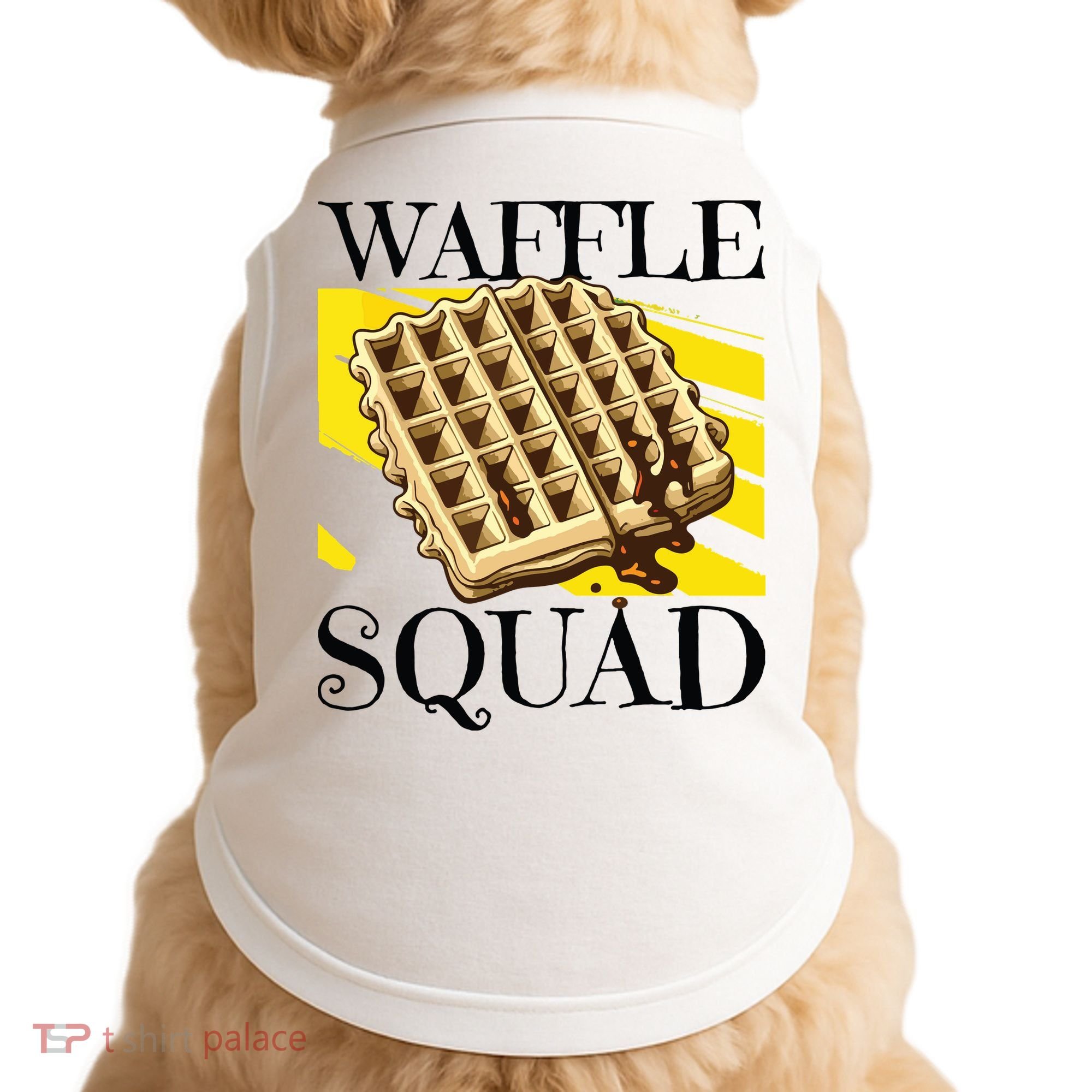 Waffle Squad Ironic Waffle Gourmet Hobby Chef Doggie Tank