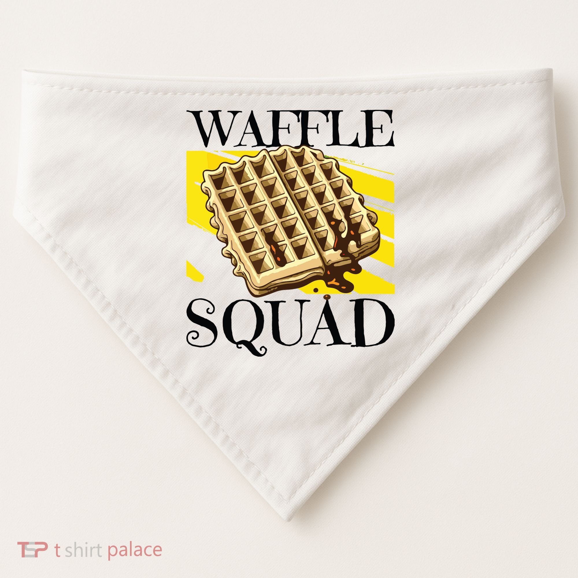 Waffle Squad Ironic Waffle Gourmet Hobby Chef USA-Made Doggie Bandana