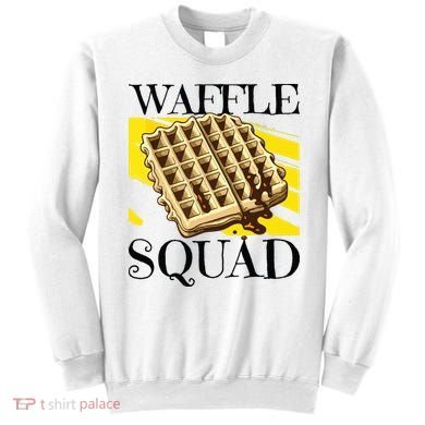 Waffle Squad Ironic Waffle Gourmet Hobby Chef Sweatshirt