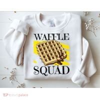Waffle Squad Ironic Waffle Gourmet Hobby Chef Sweatshirt thumb 2