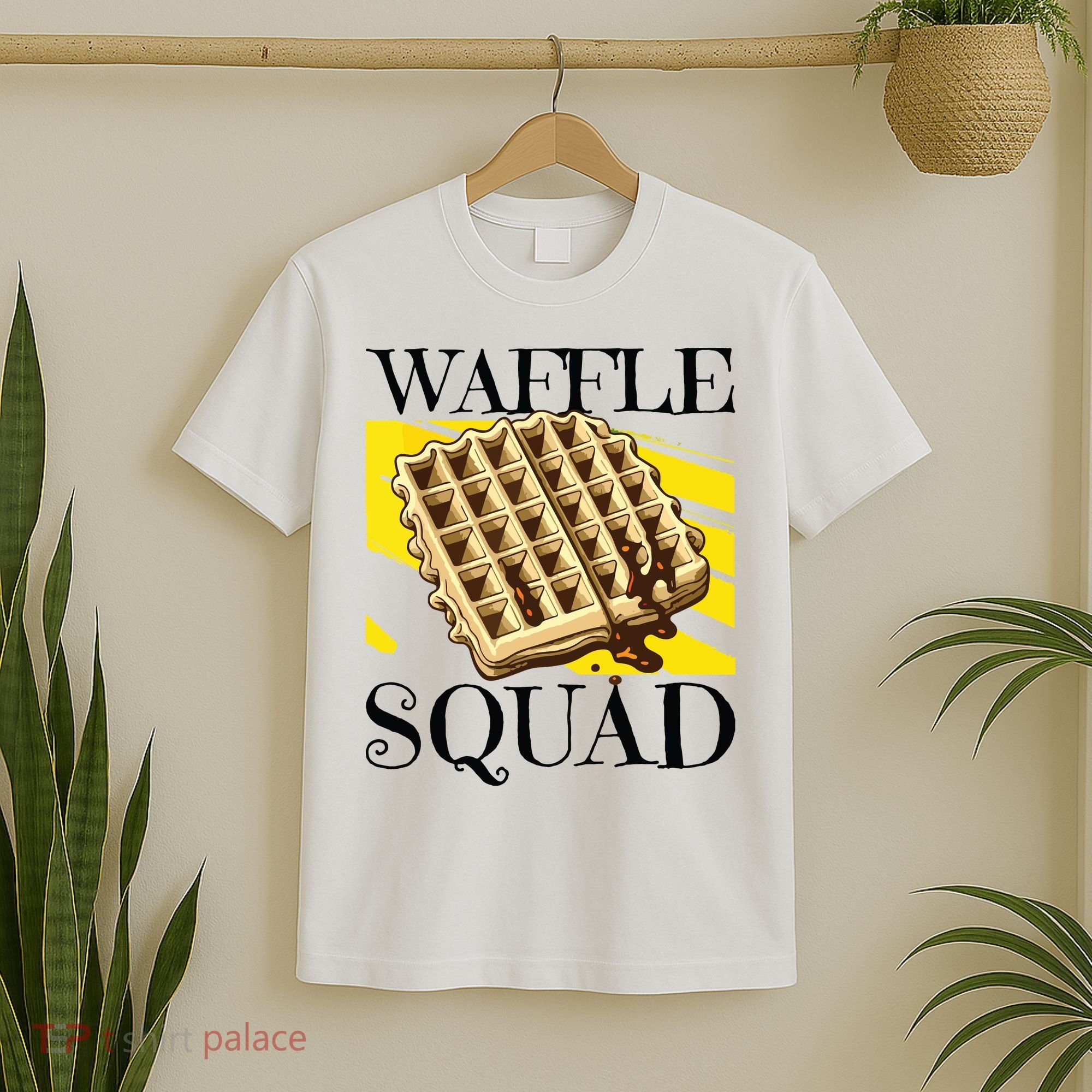 Waffle Squad Ironic Waffle Gourmet Hobby Chef T-Shirt