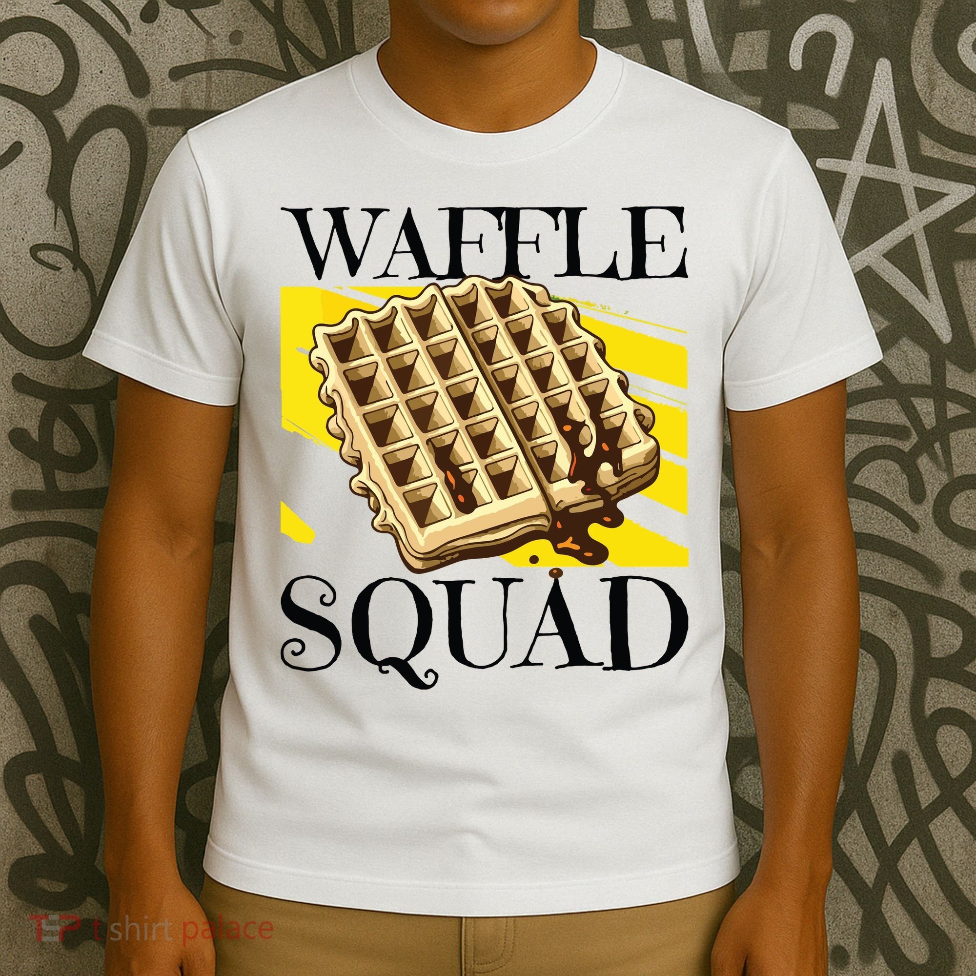 Waffle Squad Ironic Waffle Gourmet Hobby Chef T-Shirt