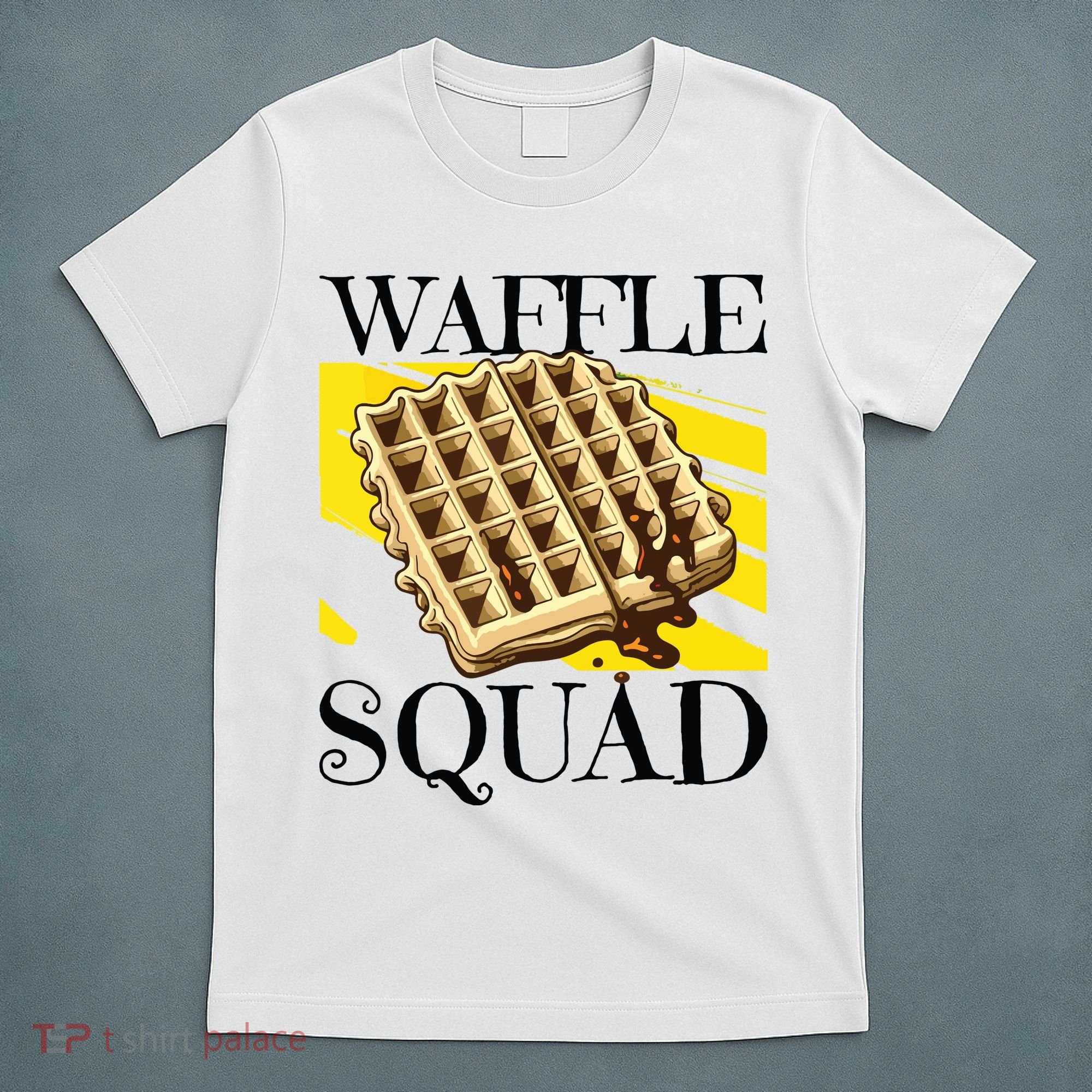 Waffle Squad Ironic Waffle Gourmet Hobby Chef T-Shirt