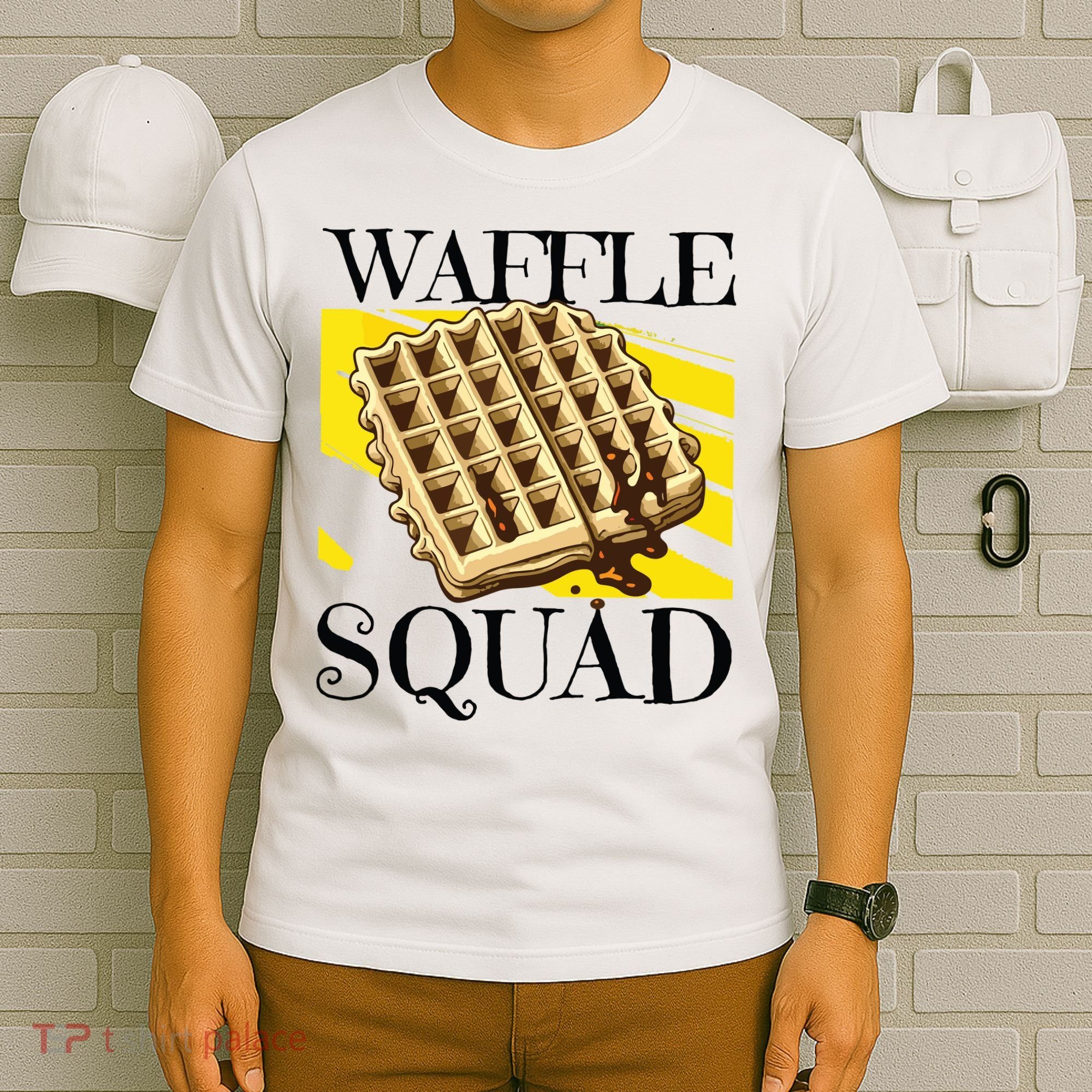 Waffle Squad Ironic Waffle Gourmet Hobby Chef T-Shirt