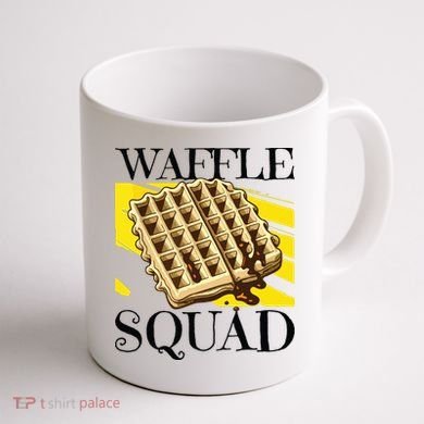 Waffle Squad Ironic Waffle Gourmet Hobby Chef Coffee Mug back