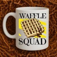 Waffle Squad Ironic Waffle Gourmet Hobby Chef Coffee Mug thumb 2