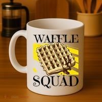 Waffle Squad Ironic Waffle Gourmet Hobby Chef Coffee Mug thumb 4