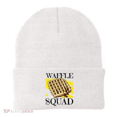 Waffle Squad Ironic Waffle Gourmet Hobby Chef Beanie