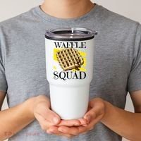 Waffle Squad Ironic Waffle Gourmet Hobby Chef Tumbler thumb 2