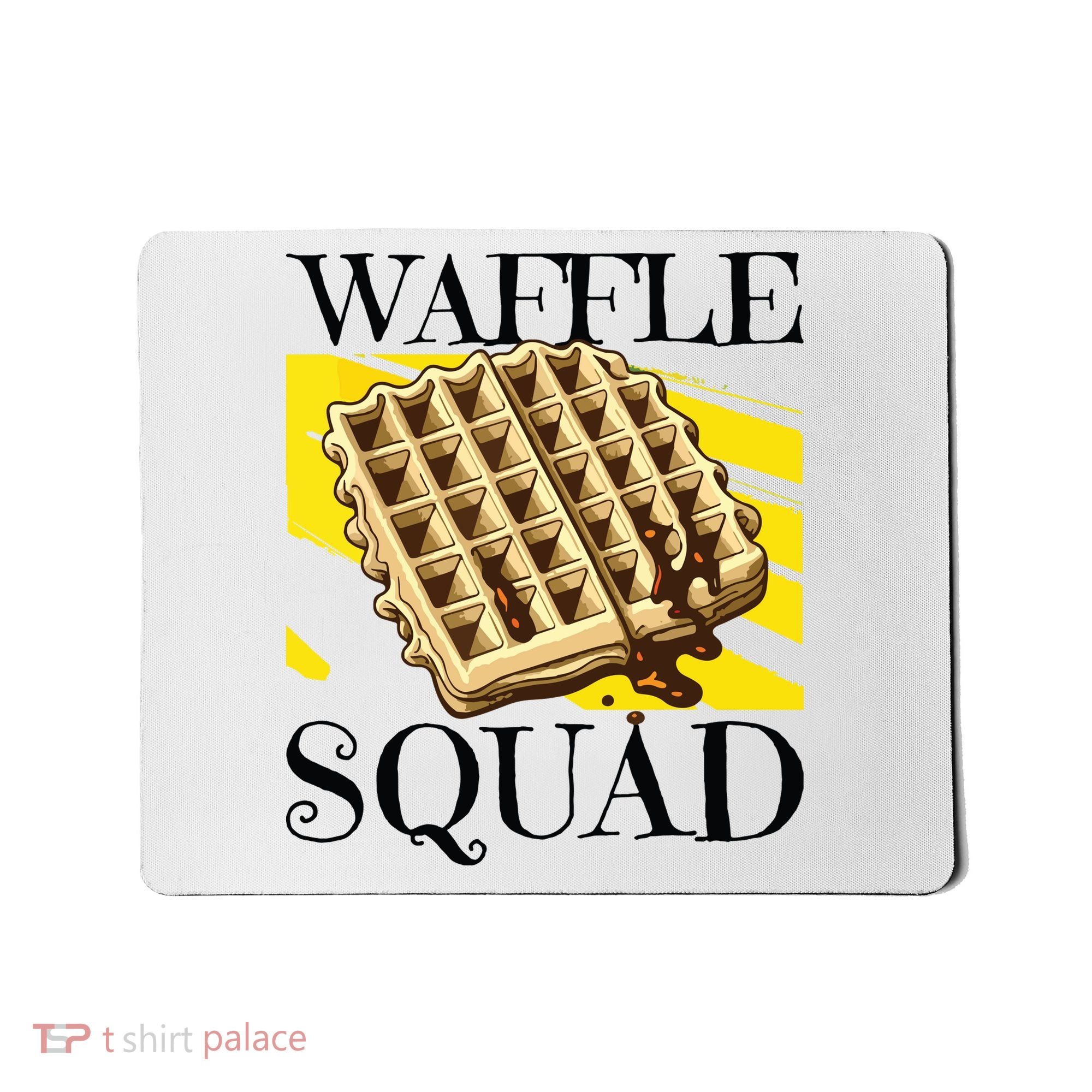 Waffle Squad Ironic Waffle Gourmet Hobby Chef Mousepad
